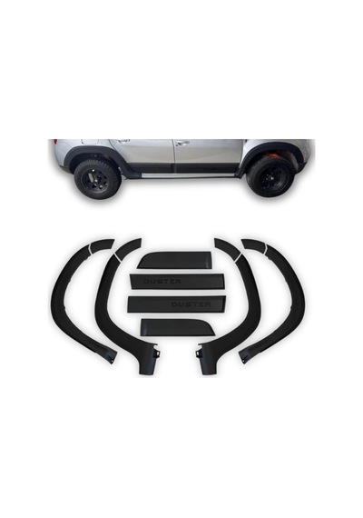 Dacia Duster İle Uyumlu Oem Kapı Ve Çamurluk Koruma Dodik Seti 2010 2017