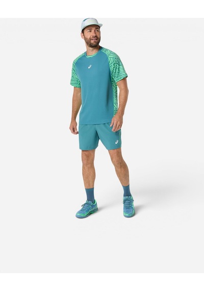 Asics Padel Court 7ın Short Erkek Yeşil Şort 2041a350-300