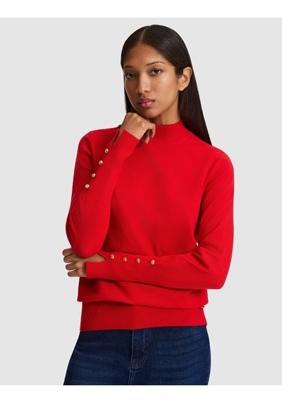 Pierre Cardin Kadın Kırmızı Kazak /triko 50331311-vr030