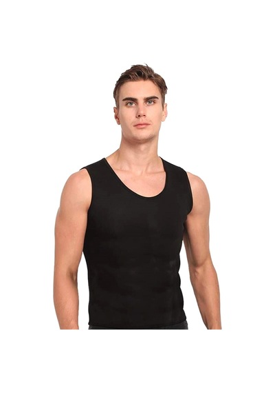 Multiflexpro Erkek Termal Atlet Sauna Terletici Spor Siyah