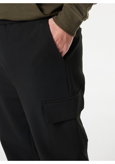 Mustang Siyah Erkek Düz Sweatpant M4wm-ea-1851