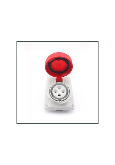 Palazzoli Topter Serisi Anahtarlı Priz 32a (ıp66/67) 400v (dikey) N11.1618
