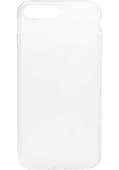 Apple Uyumlu iPhone 7 Plus Kılıf Zore Süper Silikon Kapak Renksiz