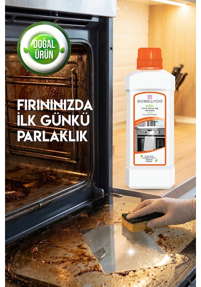 Doğal Konsantre Fırın Ve Yanmış Yağ Sökücü Güçlü Formül 750 Ml Diğer
