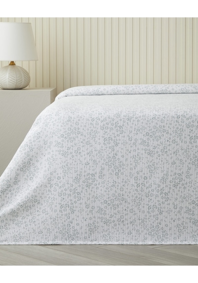 Bloomlet Çift Kişilik Pike 200x220 Cm Yeşil