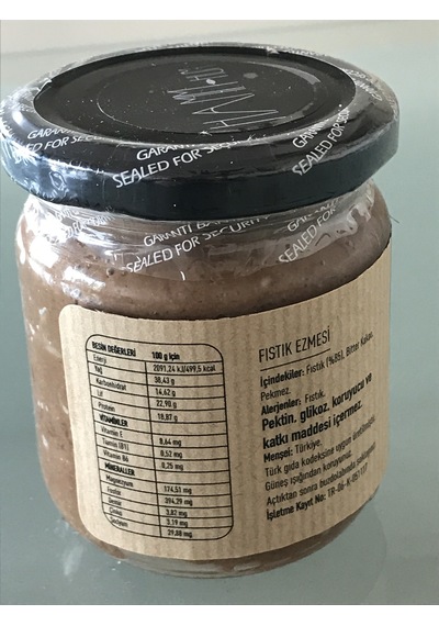 Hamm-Hum Fıstık Ezmesi Bebek Serisi Pekmezli Kakaolu 180 G