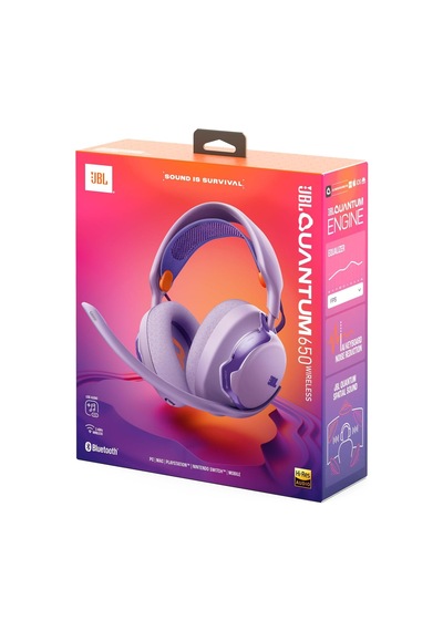 Quantum 650, Gaming Kulaklık, Kablosuz,mor