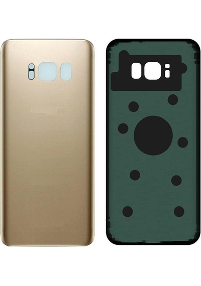 Samsung S8 Gold Uyumlu Arka Kapak Batarya Kapağı Pil Kapağı Gold