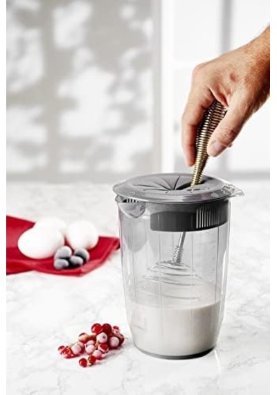 Kapaklı Mikser Kabı 1 Litre Sıçratmayan Çırpma Mikser Kabı, Kapaklı Çırma Kabı 50 x 22