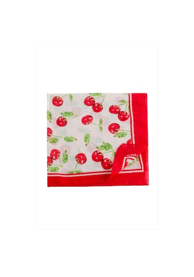 Kiraz Desenli Bandana 50 50