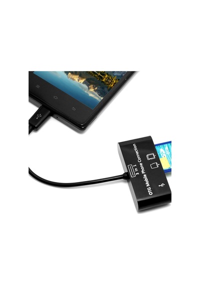 Anunnaki Micro Usb 3 In 1 Sd Tf Kart Okuyucu Otg Veri Aktarıcı