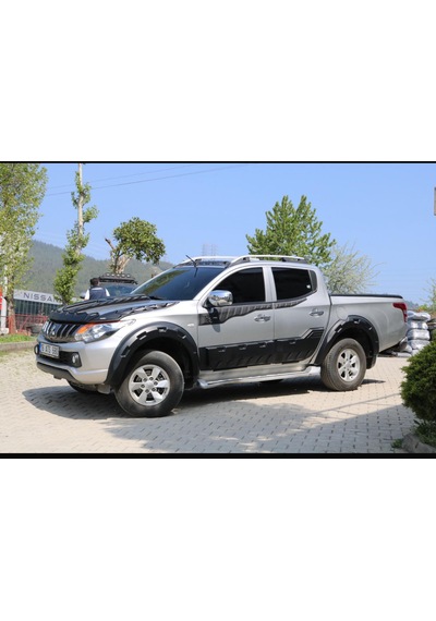 Cappafe Mitsubishi L200 2015-2019 Arası Çamurluk Üstü 4 Parça Dod
