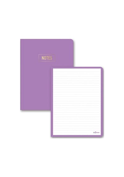 Le Color Notes Mini Defter Çizgili Mor 14x20 CM