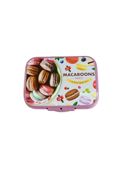 Onyx Good Food Desenli Kilitli Beslenme / Lunch Box - 1000 Ml Pembe