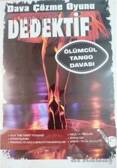 Dedektif Dava Çözme Oyunu - Ölümcül Tango Davası Mt Dedektiflik