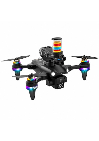 Hd Kameralı Drone Led Işıklı Şarjlı Quadcopter