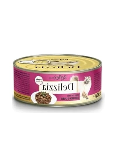 85 Gr Tavuklu Ve Ciğerli Yetişkin Kedi Maması, 3 Adet