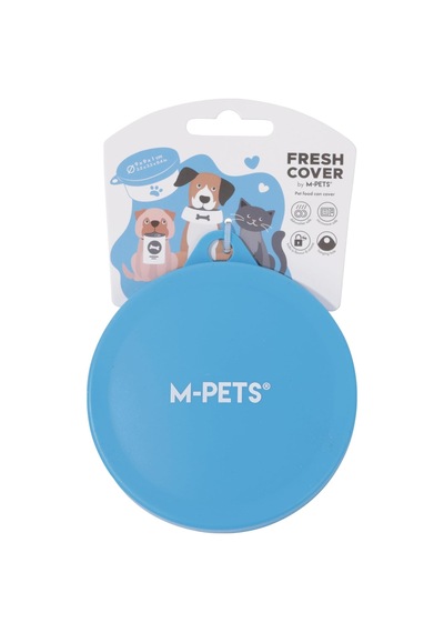 Fresh Cover Plastik Konserve Kapağı Mavi Beyaz - Çok Renkli