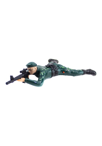 Oyuncak Asker Sürünen Asker Sesli 33 Cm