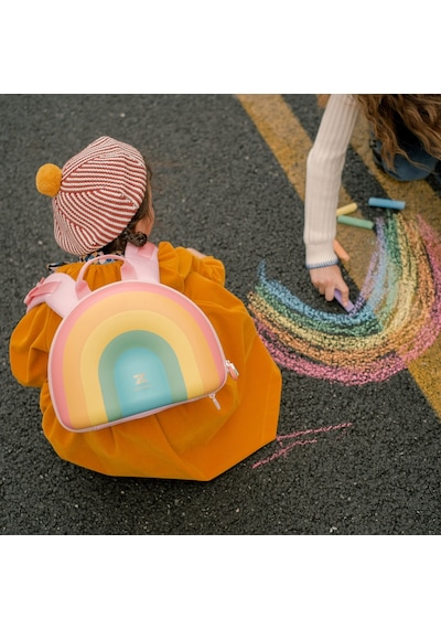 ZoyZoii Dream Serisi Sugar Heart Rainbow Kreş ve Anaokulu Okul Çantası
