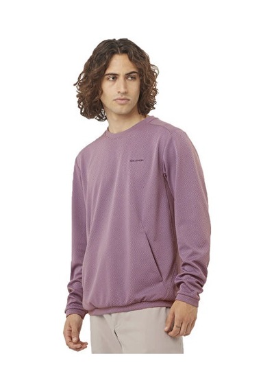 Salomon Motomesh Erkek Günlük Sweatshirt Lc2745100 Pembe