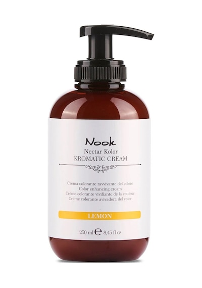 Nook Nectar Kolor Kromatic Renk Canlandırıcı Maske 250ml Lemon Sarı Ve Dore Yansımalı Pigmentli Cila