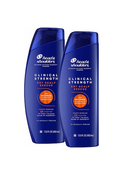 Clinical Strength Dry Scalp Rescue Kuru Saç Derisine Özel Şampuan 400 Ml X2 Adet