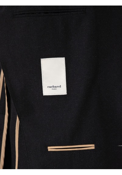 Cacharel Siyah Slim Fit Takım Elbise