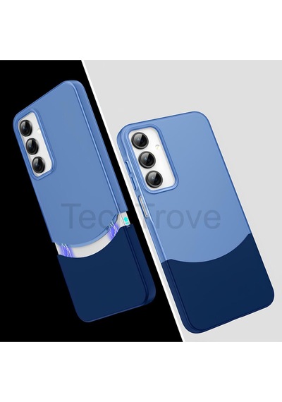 Samsung Uyumlu Galaxy A16 Kılıf Mıknatıslı Çift Bölmeli Ultra İnce Lüks Kapak
