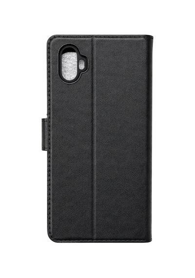Newface Samsung Uyumlu Galaxy Xcover 6 Pro Kılıf Deri Deluxe Cüzdanlı Kapaklı Case Siyah