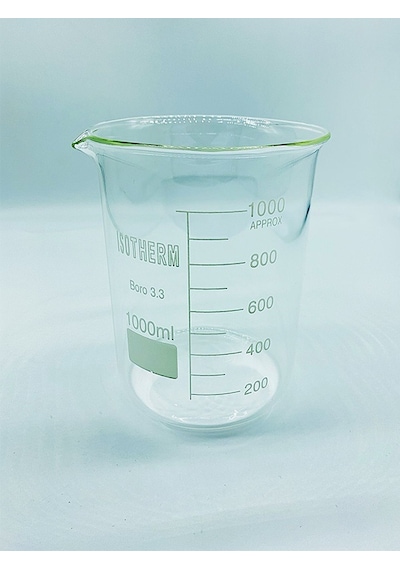 Cam Beher Dereceli Borosilikat 1000ml - 2 Adet