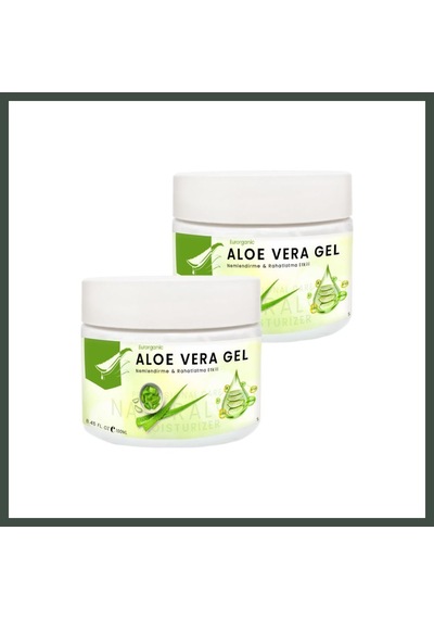 Bezos Eurorganic Aloe Vera Jel 2 Adet Cildinizi Yenilemeye Sıkılaştırmaya Canlandırmaya Hızlı Ferahlamaya Jel Nhr