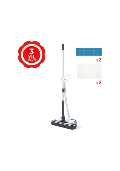 Polti Moppy Premium 1500 W Kablosuz Buharlı Paspas