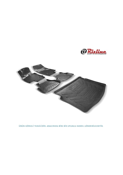 Rizline Volkswagen Golf 7 3D Paspas + Bagaj Havuzu