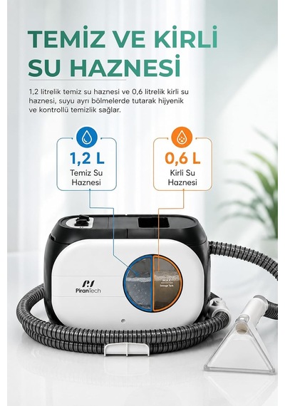 Tr Kt-88 Halı Ve Koltuk Yıkama Makinesi Evde Profesyonel Temizlik Konforu