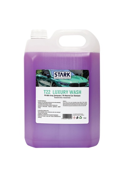 Stark T22 Luxury Wash Ph Nötr Araç Şampuanı 5 Lt