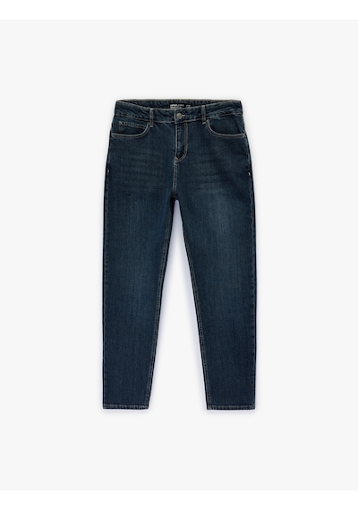 Koton Pamuklu Normal Bel Tapered Fit Jean Pantolon - Joe Jean Orta İndigo 6sam40156nd İndigo Koton Pamuklu Normal Bel Tapered Fit Jean Pantolon - Joe Jean Orta İndigo 6sam40156nd İndigo