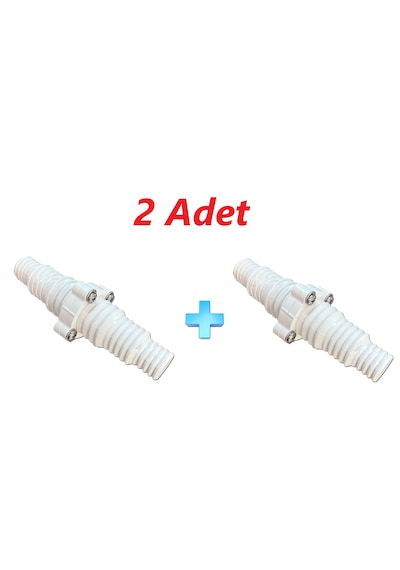 2'li Plastik Çek Valf. 25-32-38mm. Sealux Çek Valf