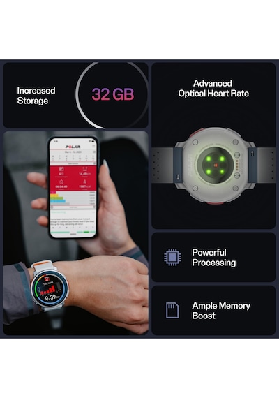 Polar Üniseks Yetişkin Spor Saati Gps'li, Vantage V3 Siyah, S-l