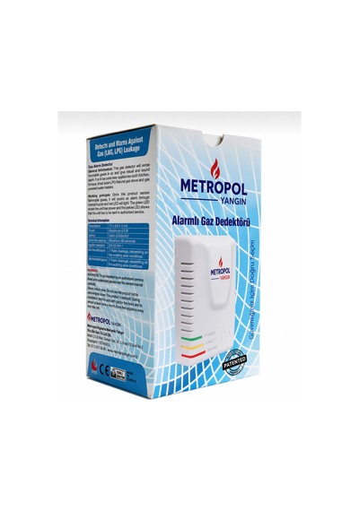 Doğalgaz Ve Lpg Gaz Alarm Cihazı Ve Dedektörü Yangın - 903363068