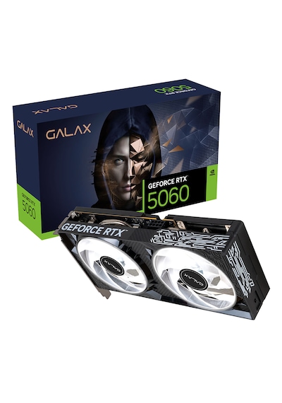 Galax Geforce Rtx 5060 1-click Oc V2 8gb Gddr7 128 Bit Dlss 4 Ekran Kartı 56nsn8mddxbo