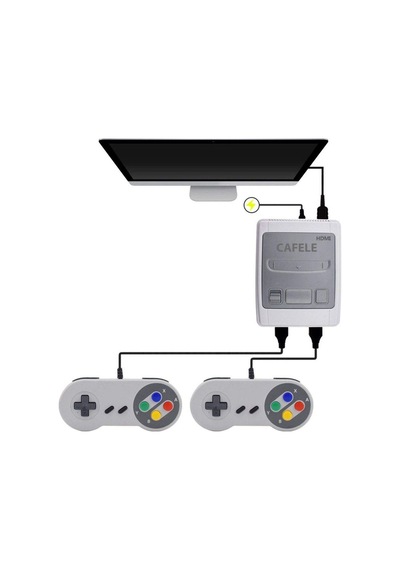 Retro 8 Bit 621 Oyunlu Sfc Hdmi Oyun Konsolu-ultra Mini