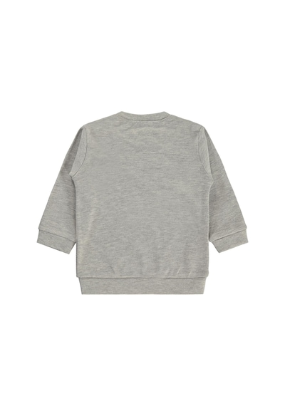 Civil Baby Tilki Baskılı 6-18 Ay Sweatshirt - Gri Grimelanj