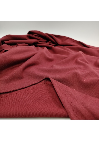İki İplik Kumaş Bordo