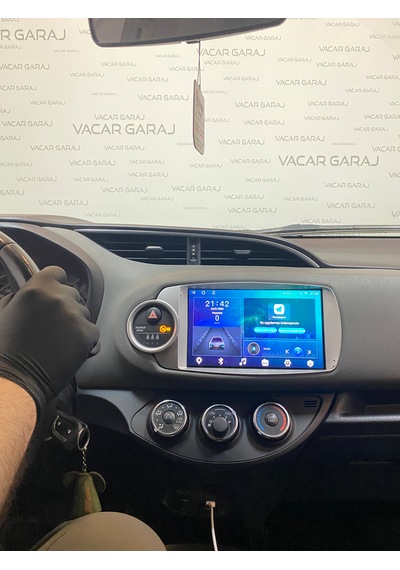 Toyota Yarıs 2012-20 9 Uyumlu Androıd Multimedya Gerçek 2/32 Kablosuz Carplay Geri Görüş Kameralı 9"