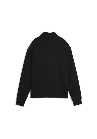 Puma Essentials Elevated Half-zip Kadın Siyah Günlük Stil Sweatshirt 69401601