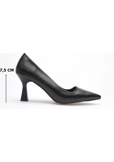 Freedom Storee Siyah Topuklu Kadın Stiletto Tr20ms02a