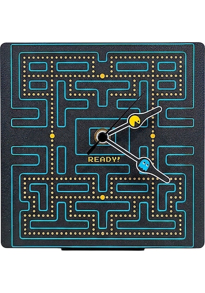 Fibrika Store Retro Gamer Masa Saati - Nostaljik Atari Temalı Dekoratif Saat Siyah