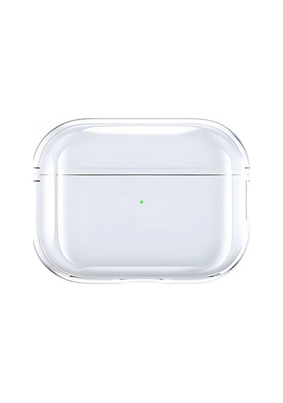 Apple Uyumlu AirPods Pro 3. Nesil İle Şeffaf Cyrstal Clear Ultra Berrak Kılıf Kulaklık Değildir Beyaz