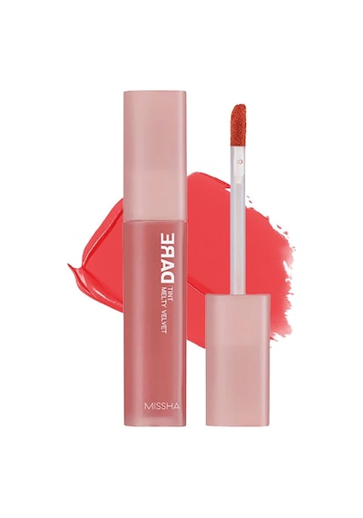 Uzun Süre Kalıcı, Bulaşma Yapmayan, Kadifemsi Bitiş Sunan Tint Dare Tint Melty Velvet Roselicious 0